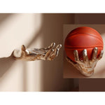 Hand Shaped Sports Ball Wall Mounting Display
