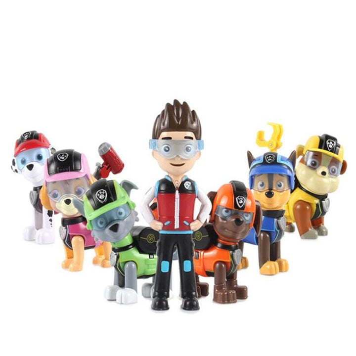 7 pieces Paw Patrol Dog Toy