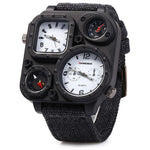 Men's Dual Time Watch