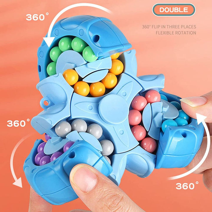 Magic Bean Rotating Cube Toy