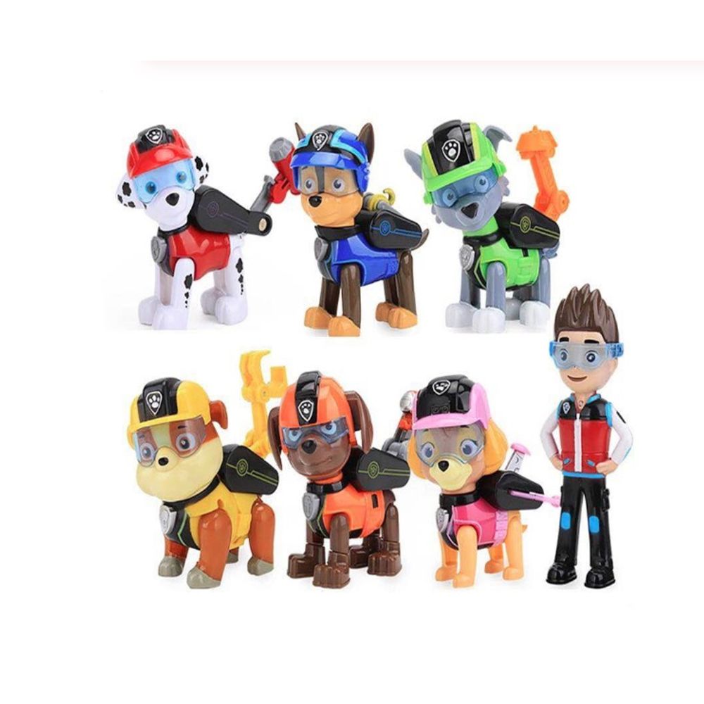 7 pieces Paw Patrol Dog Toy