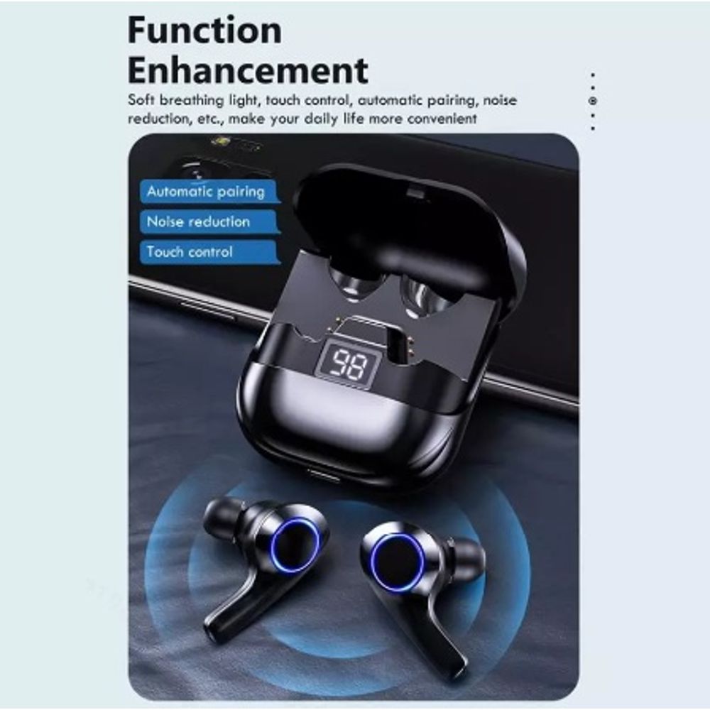 PT08 TWS Bluetooth Earbuds