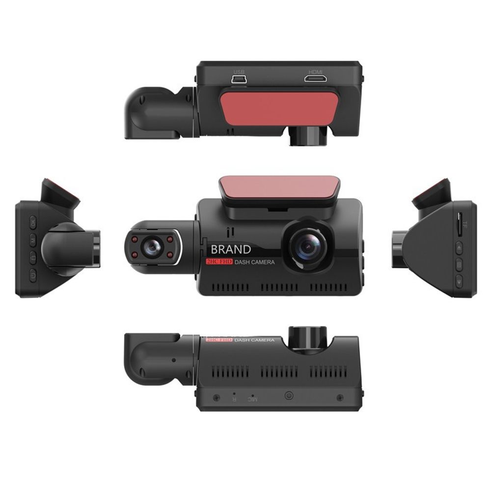 Dual Lens Car Dash Cam Recorder