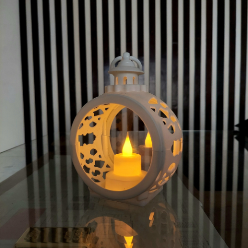 LED Round Shape Candle Light Lantern