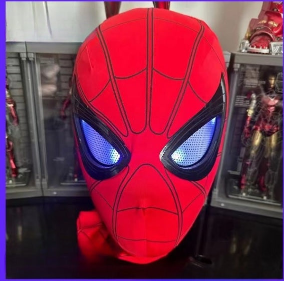 LED Remote Control Movable Spiderman Mask