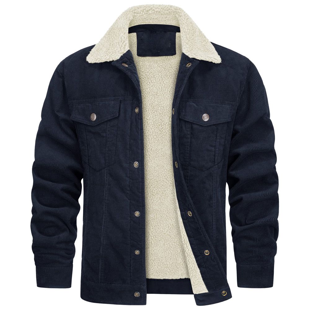Corduroy Velvet Jacket for Men