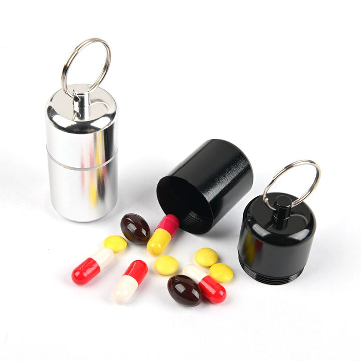 Mini Storage Pill Bottle Set of 2