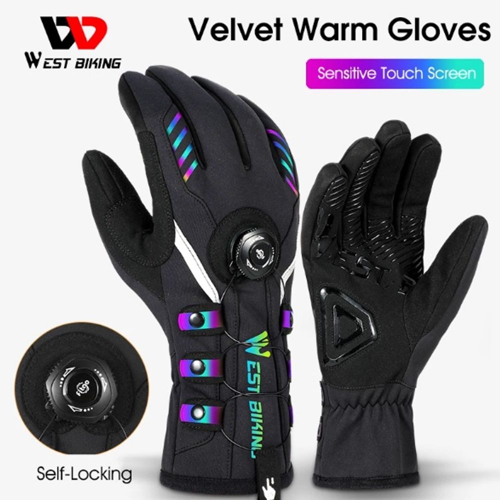 Adjustable Self-Locking Riding Gloves