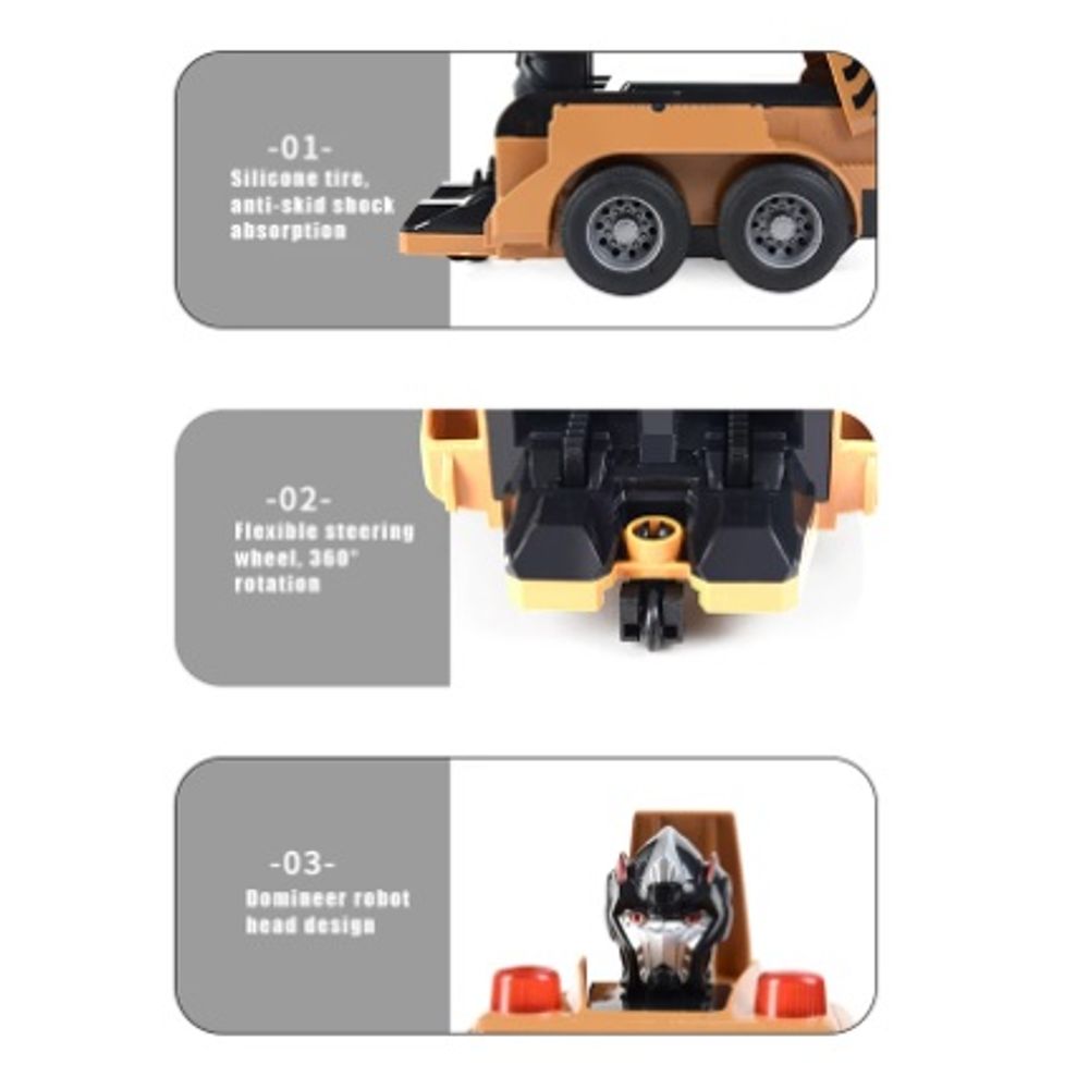 Remote Control Construction Transform Toy