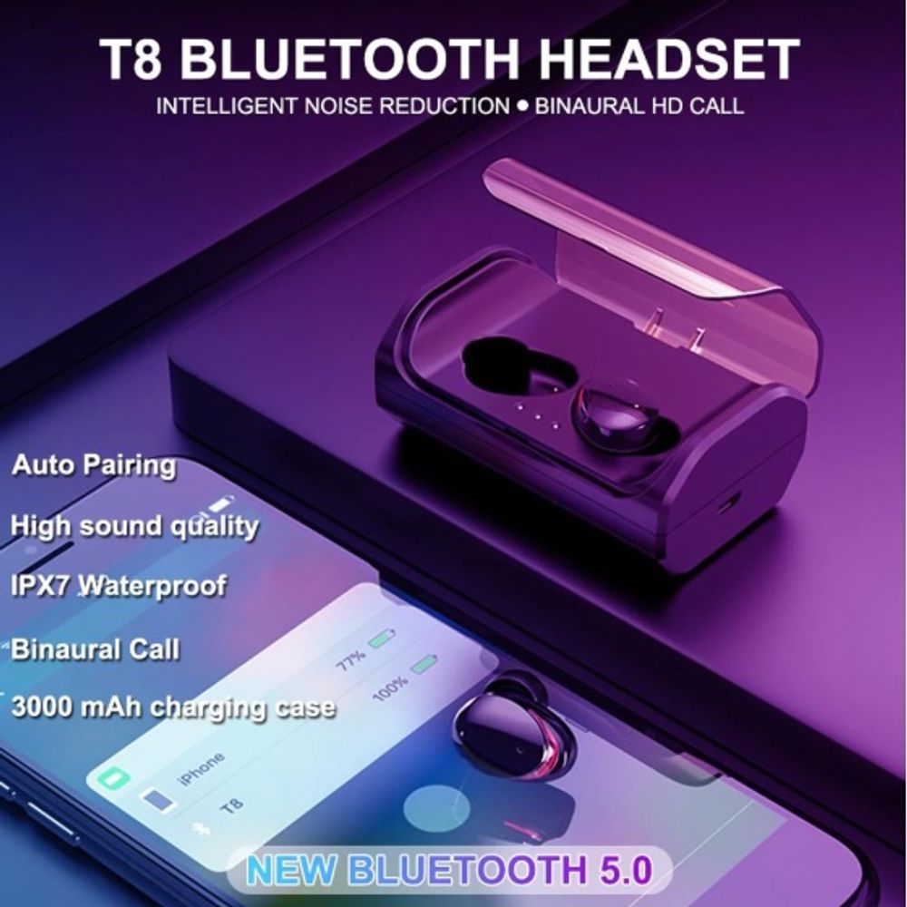TWS T8 Sports Earphones