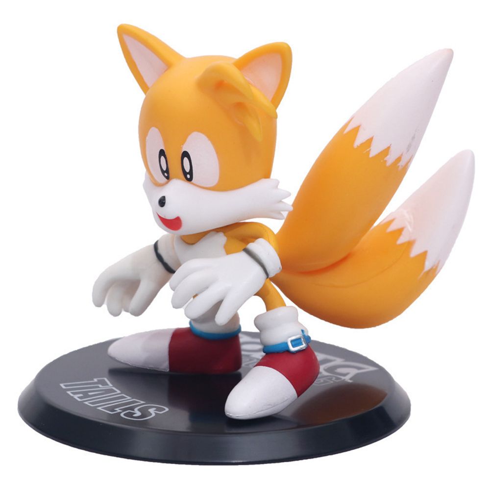 3 Pcs Hedgehog Super Sonic Desktop Ornament