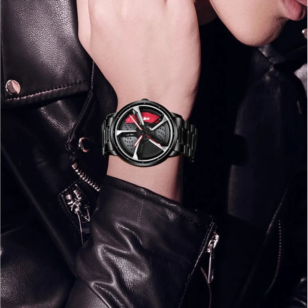 Audi RS7 Spinning Wheel Watch