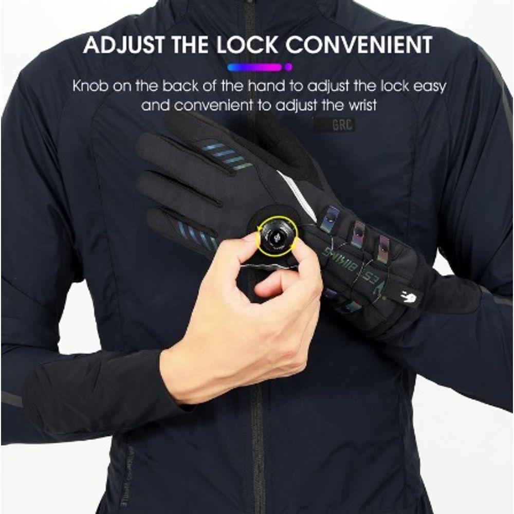 Adjustable Self-Locking Riding Gloves