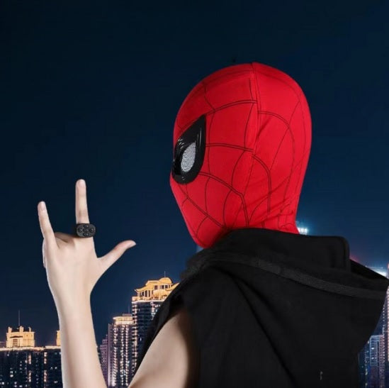 LED Remote Control Movable Spiderman Mask