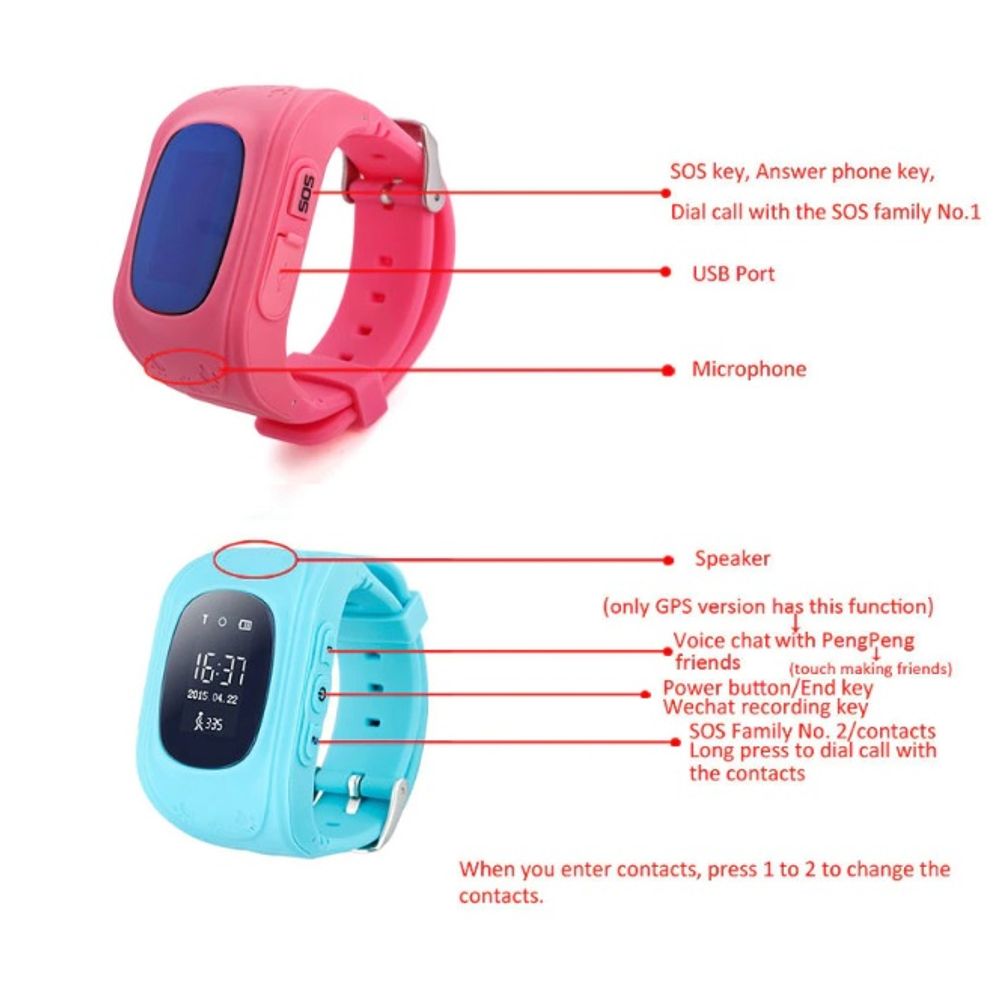 OLED Kids Smart Watch