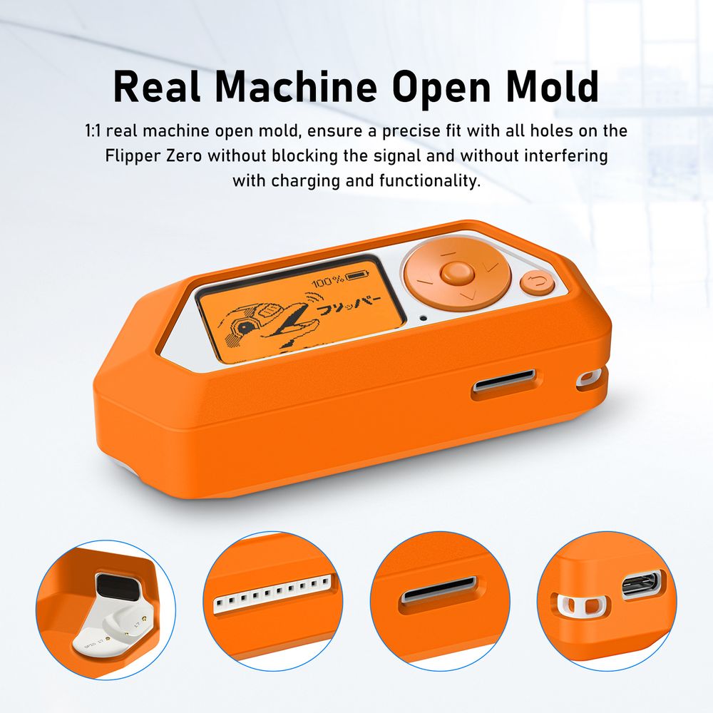 Silicone Protective Case for Flipper Zero