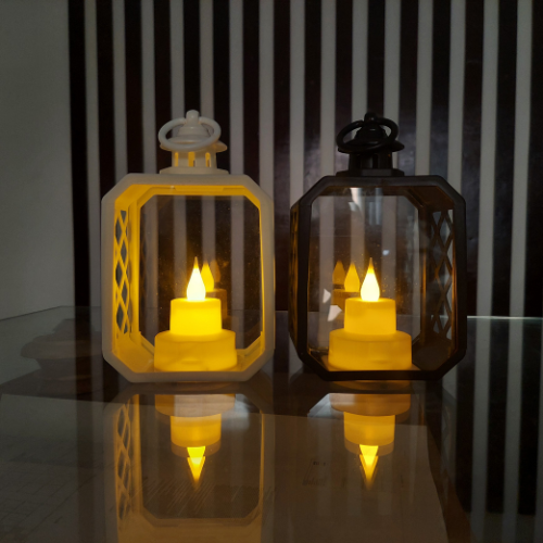 LED Octagon Candle Light Lantern