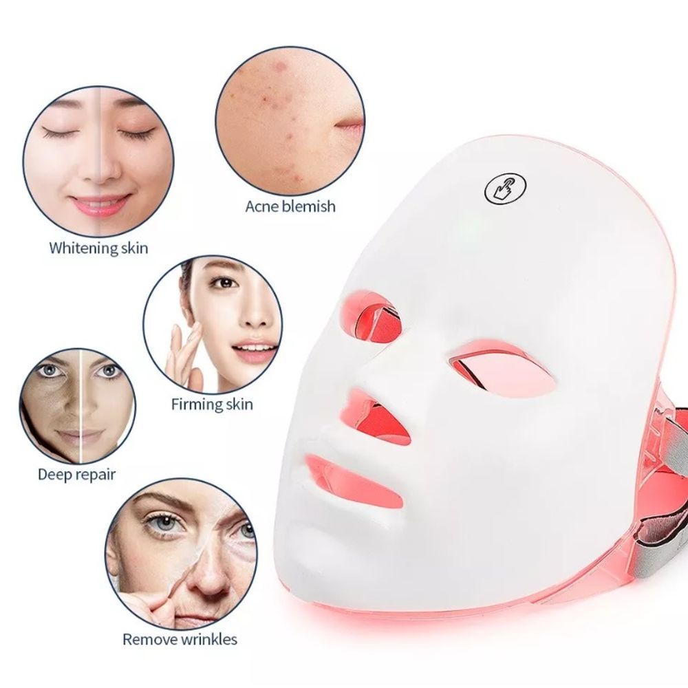 7 LED Beauty Spa Facial Mask