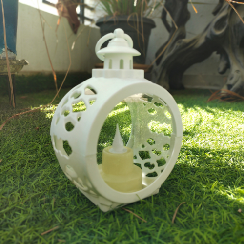 LED Round Shape Candle Light Lantern