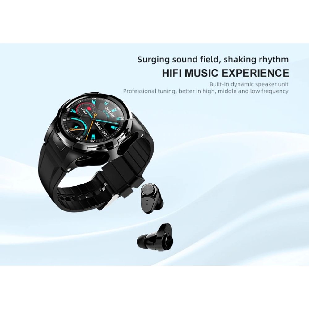 TWS Smart Watch With Earphones