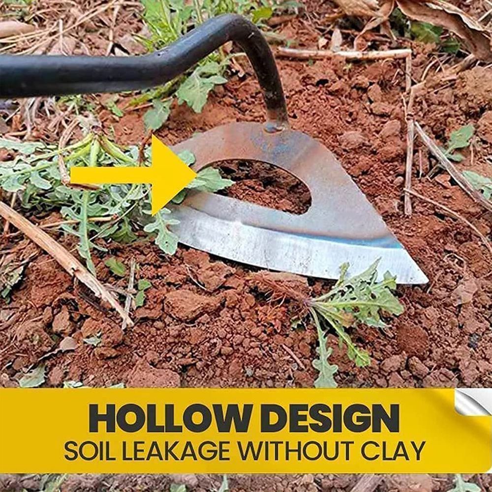 Hollow Hoe Garden Hand Weeder