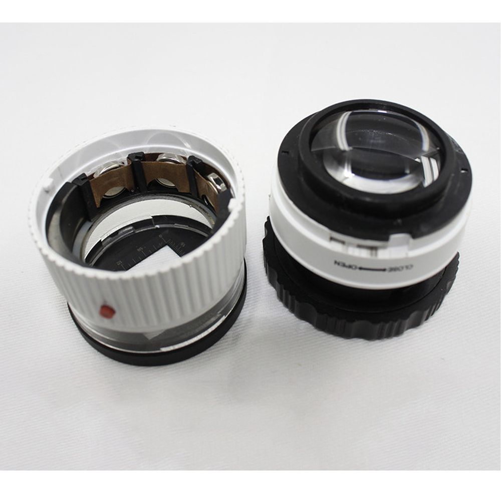 30X Magnifier Lens With Led Light