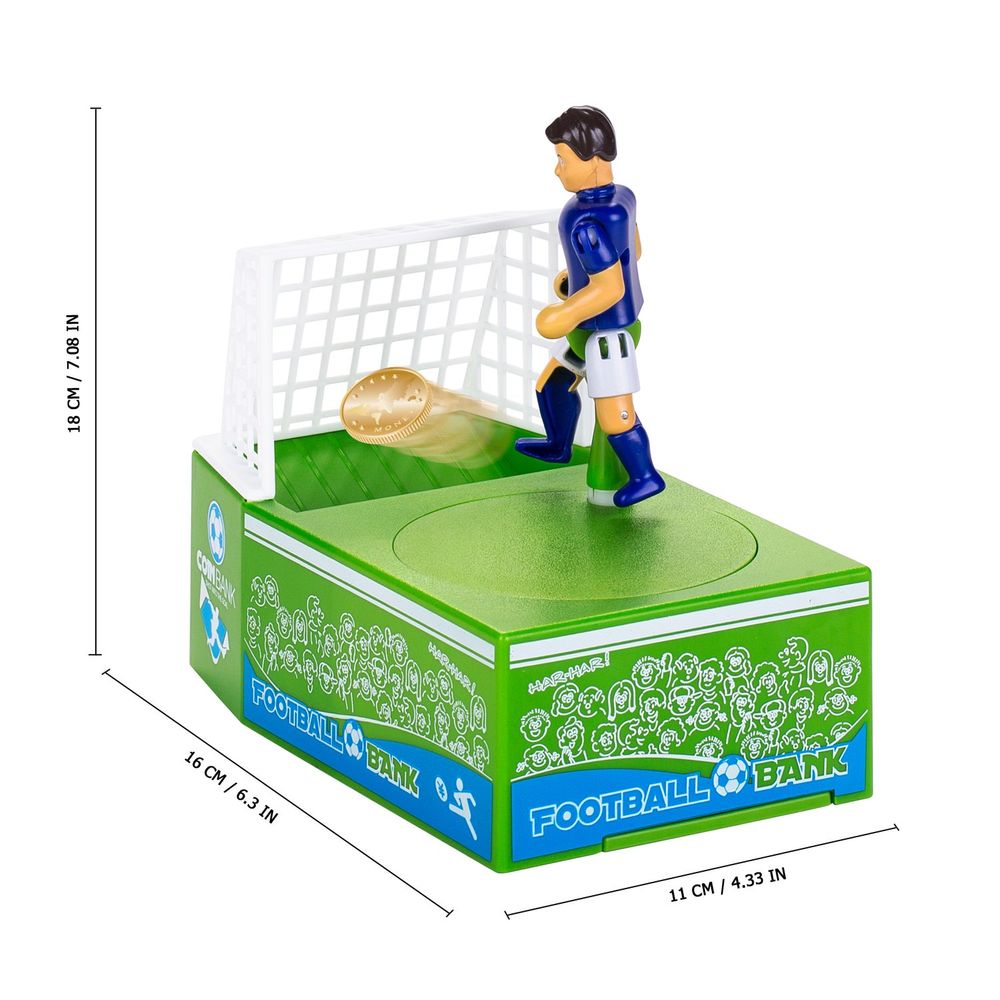 Soccer Shooting Coin Bank Toy