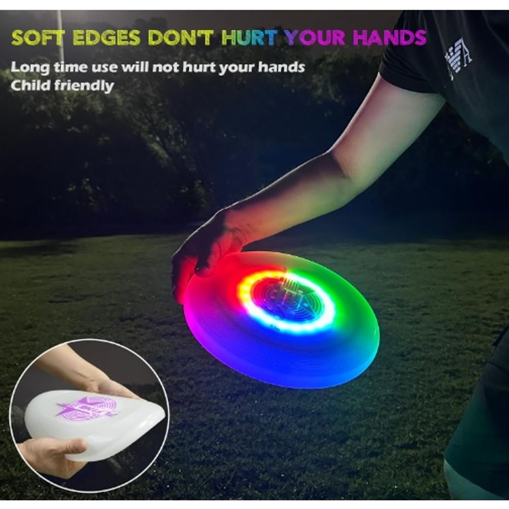 Rechargeable LED Sport Flying Disc