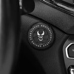 Rotatable Car Push Venom Button Cover