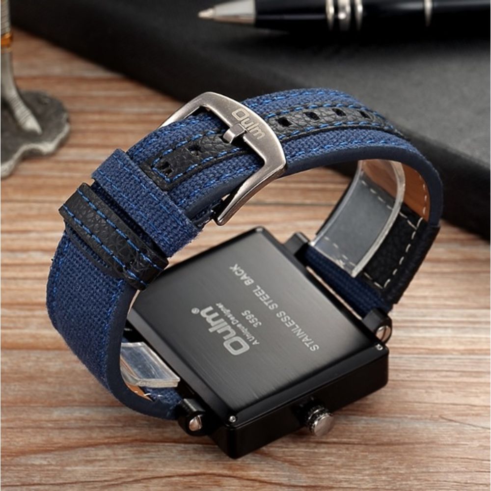 OULM Mens Unique Design Wristwatch