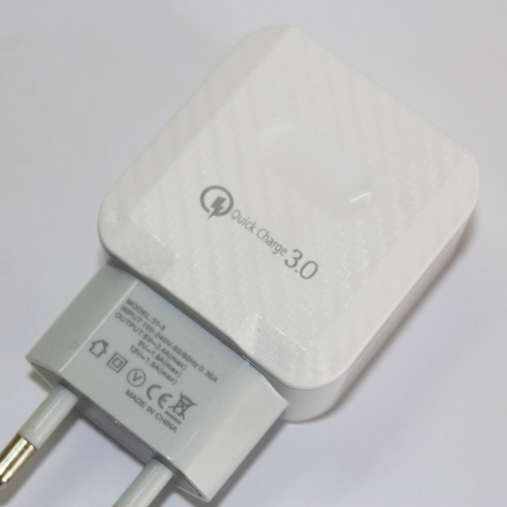 Quick Charge 3.0 USB 1 Port Adapter Charger