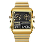 Mens Luxury Analog Wristwatch