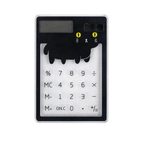 Mini Transparent Solar Calculator
